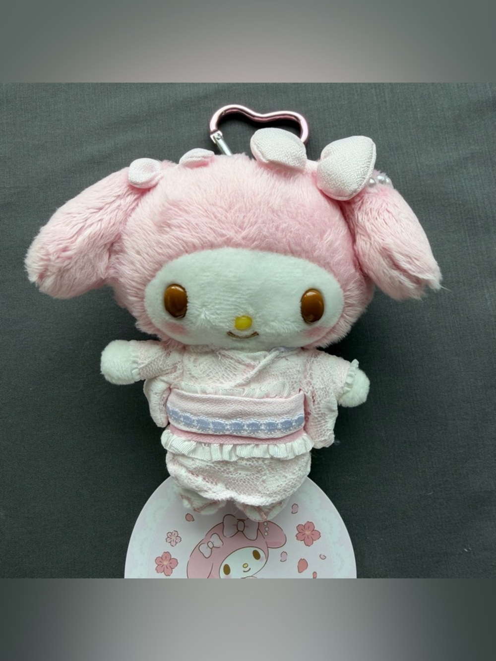 Sanrio My Melody with Kimono outfit keychain /plush